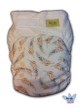 Bunte Baby-Stoffwindeln mit Klett